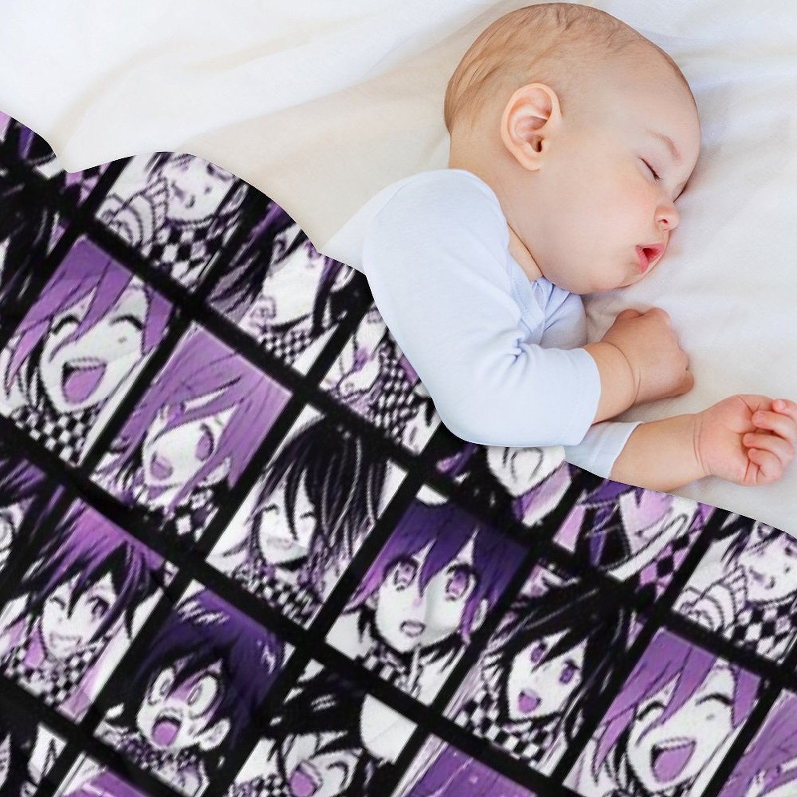 Kokichi Manga Collection Ver. 2 (Colored) Comfort Throw Blanket