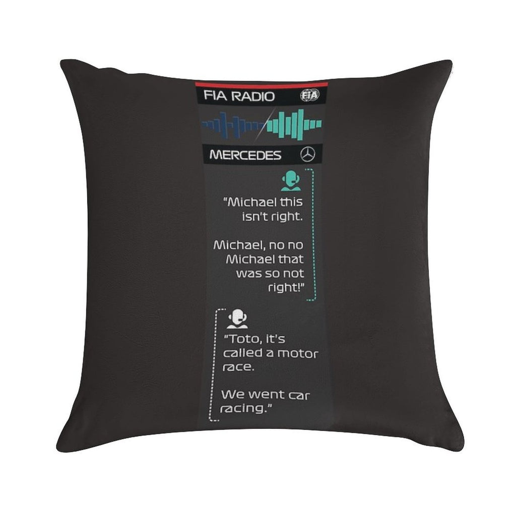 Toto And Michael Masi Radio Soft Warmth Comfort Throw Pillow