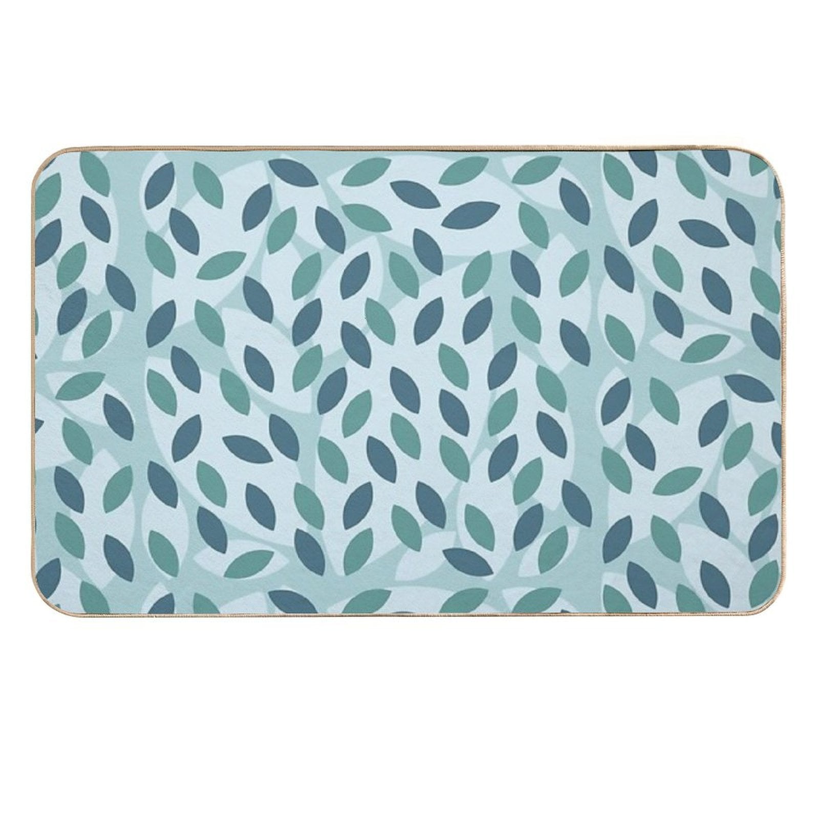 Abstract Seamless Pattern  Stain-Proof Bath Mat