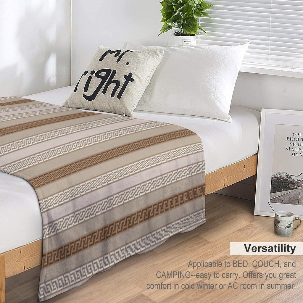 Patterned Stripe 005 Compact Throw Blanket