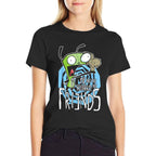 Invader Zim G.I.R Me And The Squirrel Are Friends Funny Logo  Moisture-wicking T-Shirt