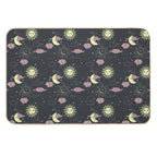 Stars Sun And Moon Durable Bath Mat