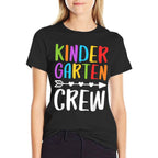 Kindergarten Crew Kinder Crew Teacher Boy Girl  Quick-drying T-Shirt