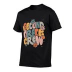 Back To School Second Grade Crew Tshirt 2nd Grade Teacher Men Women Kids  Classic T-Shirt