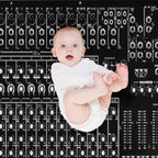 Music Producer Audio Engineer Recording Studio DJ Sound Guy Velvety-soft Throw Blanket