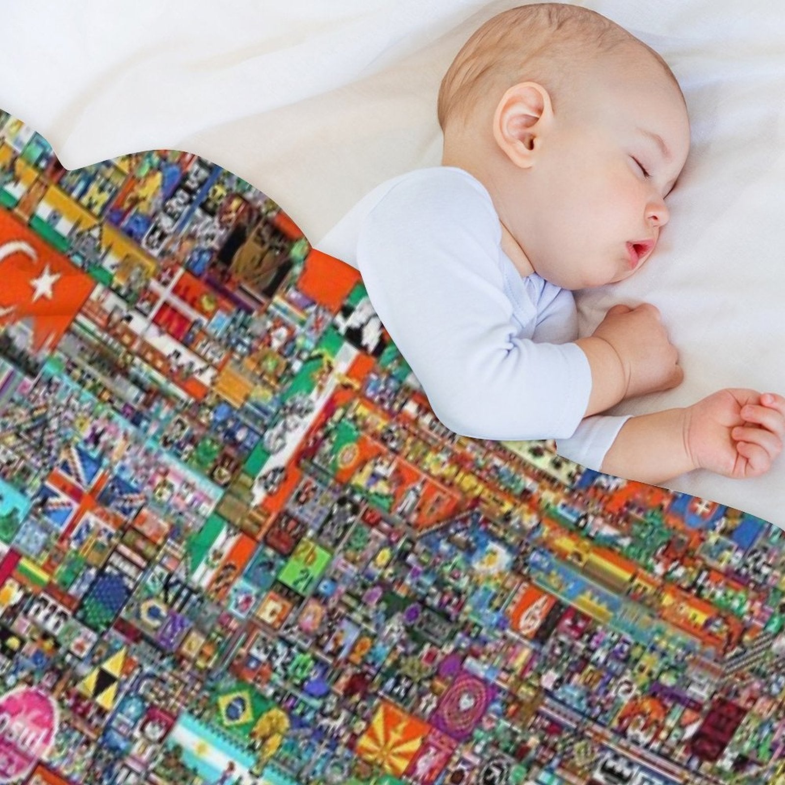 Reddit RPlace Premium Throw Blanket