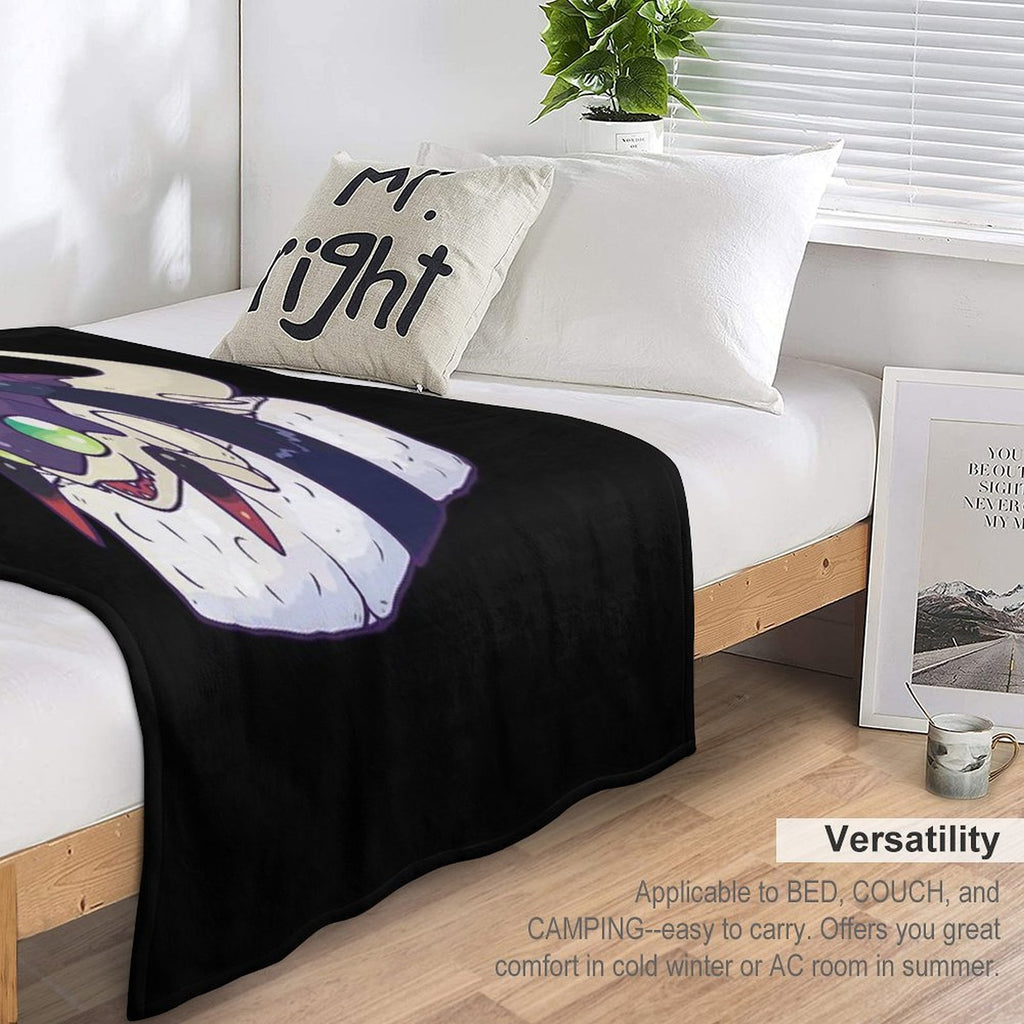 Xenos 'Nid Cute Sushi Print Gift-ready Throw Blanket