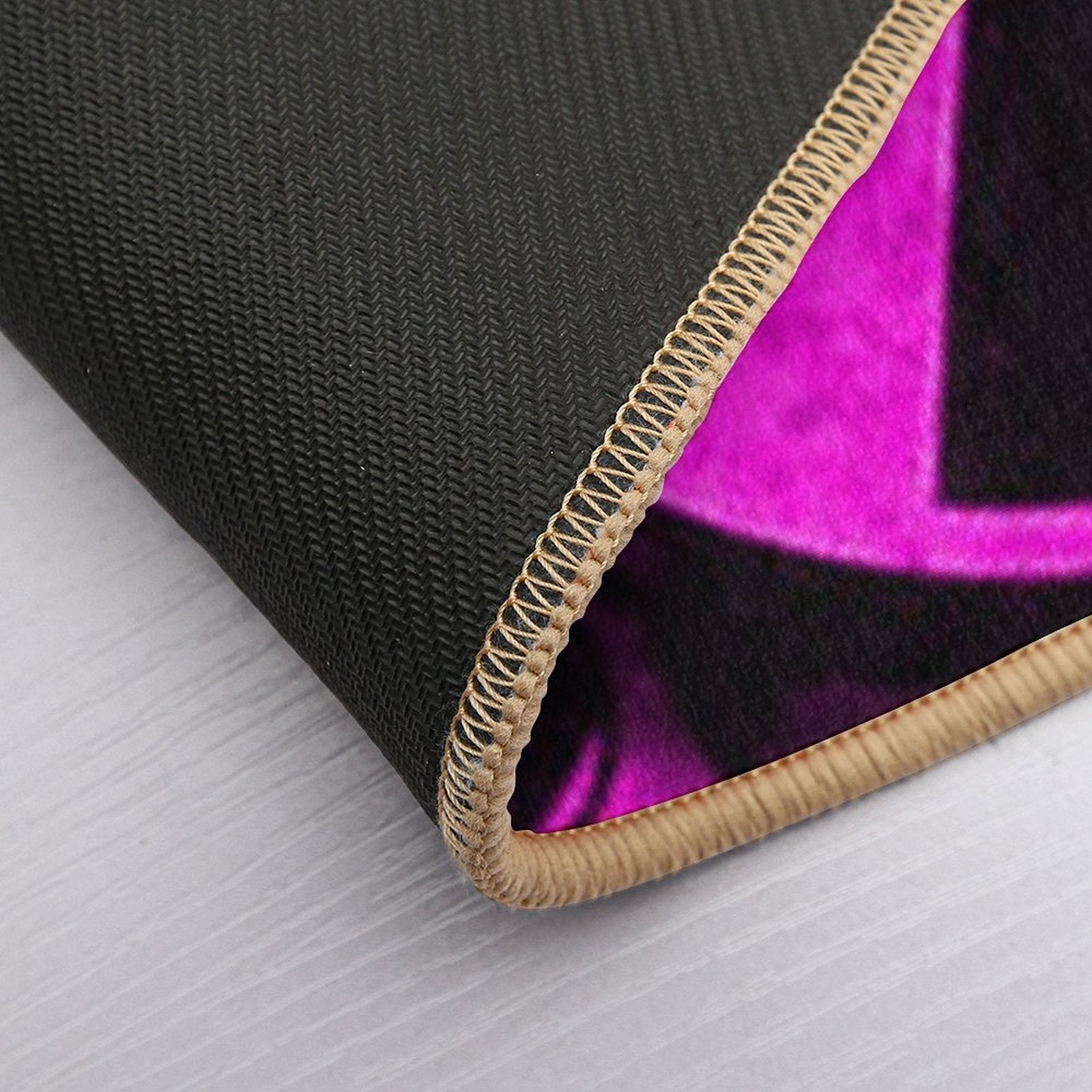 Vintage Coolio Nuclear Neon Pink  High-Traffic Bath Mat