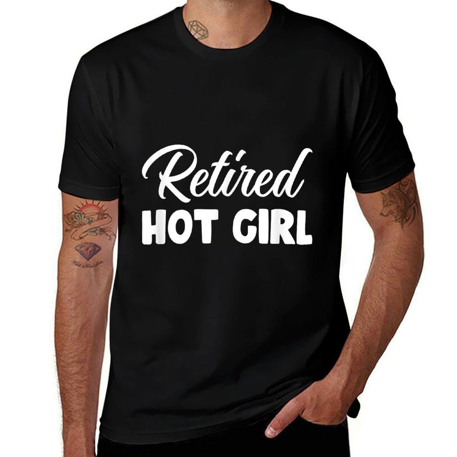 Retired Hot Girl  Vintage-inspired T-Shirt