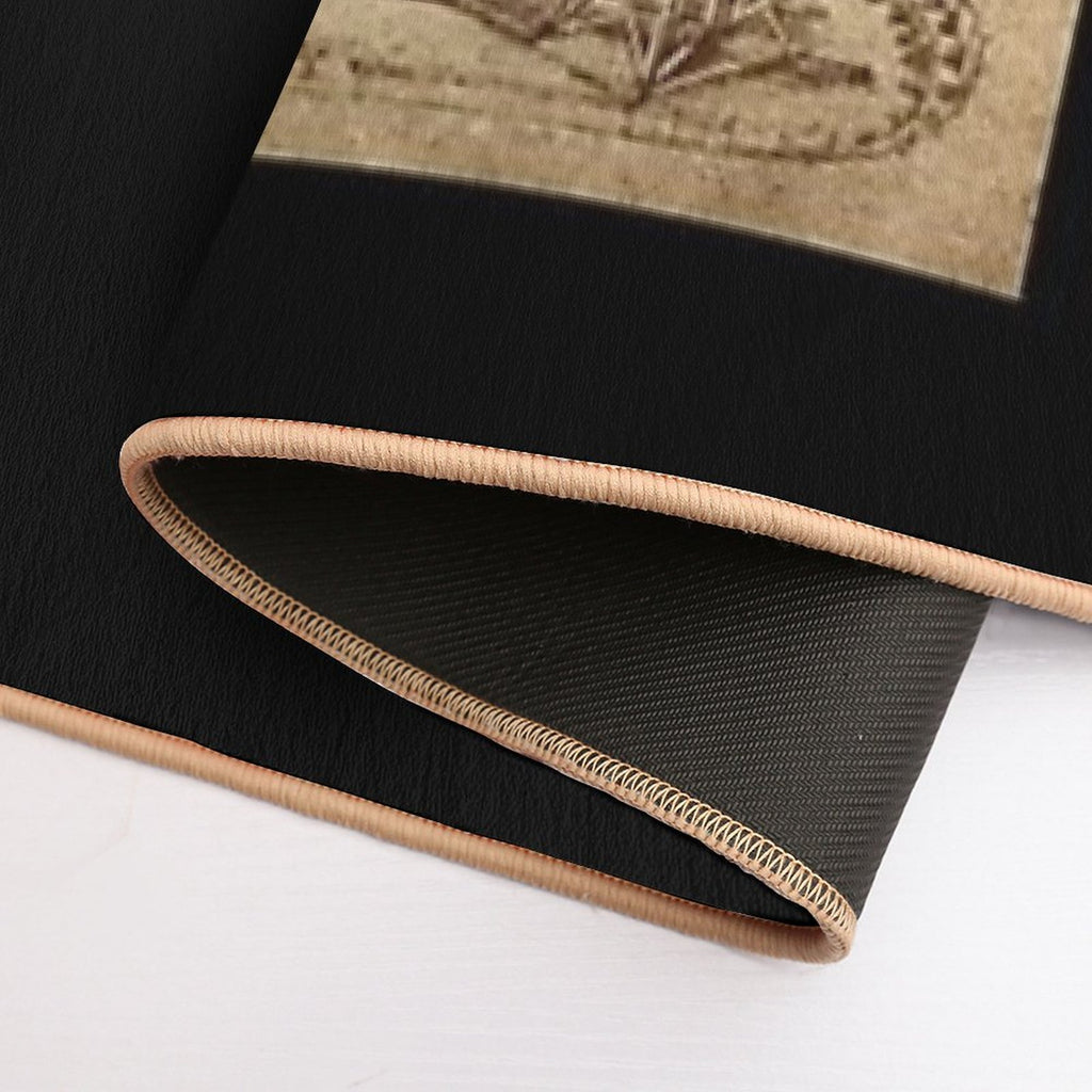 The Complete Leonardo Da Vinci  Fade-Resistant Bath Mat