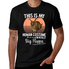 Caracal Cat Meme Human Costume Im Really Big Floppa  Durable T-Shirt