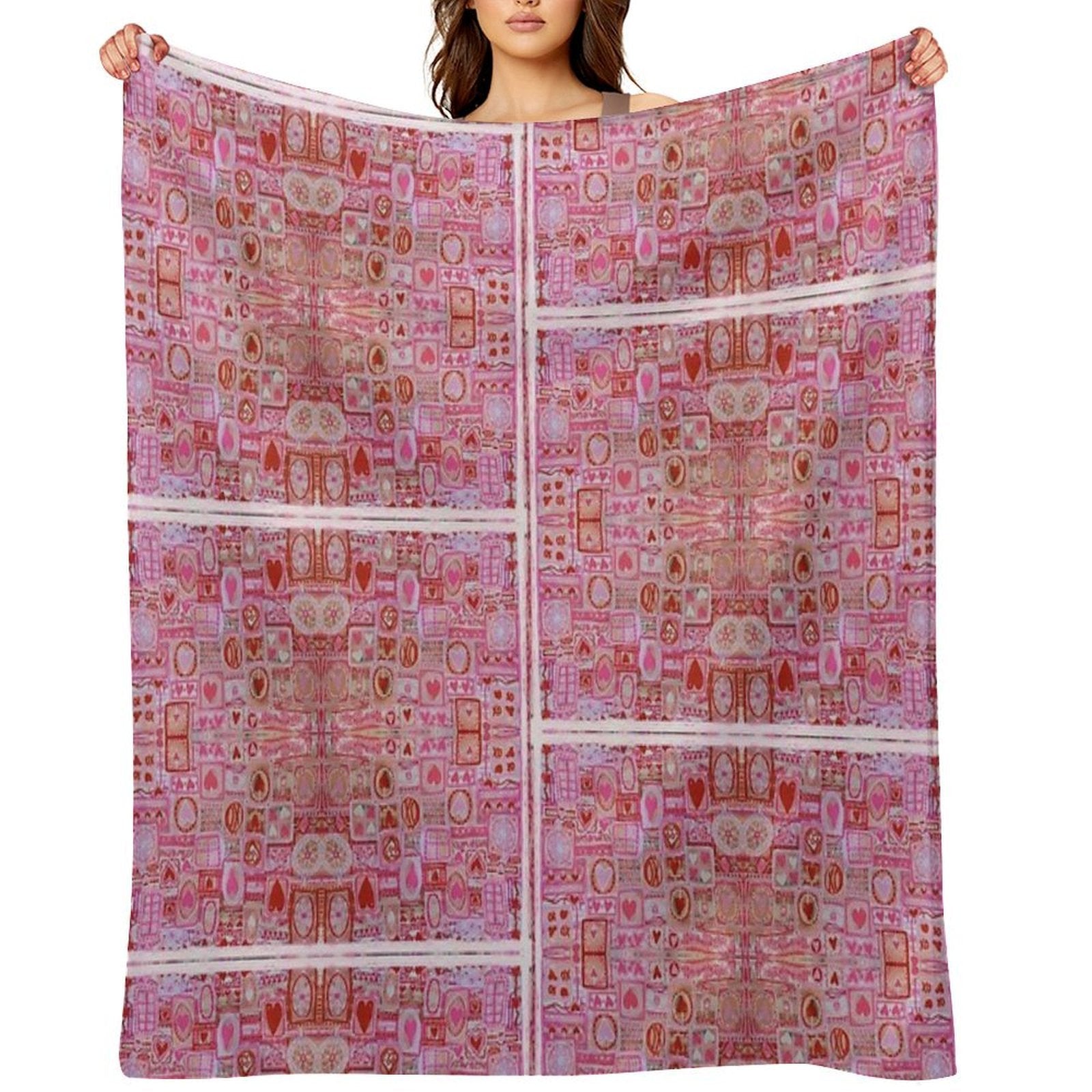 Doodle to Your Heart’s Content Multi-functional Throw Blanket