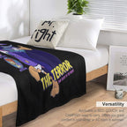 Darkwing Duck Comic Cover T-Shirt Machine-washable Throw Blanket