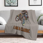 I'm Not Old, I Am A Classic Easy Care Throw Blanket