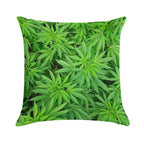 Marijuana Cannabis Weed Pot Plants Soft Multiple Sizes Throw Pillow