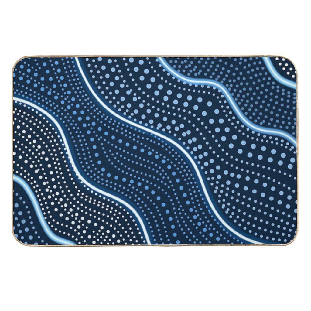 Aboriginal Australian Art  Non-Slip Bath Mat