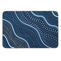 Aboriginal Australian Art  Non-Slip Bath Mat