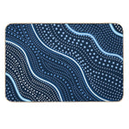 Aboriginal Australian Art  Non-Slip Bath Mat