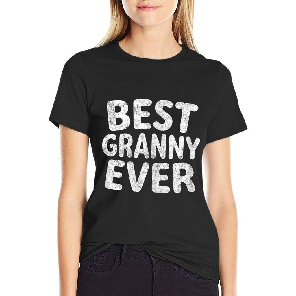 Best Granny Ever Funny Mothers Day Gift Christmas  Slim-fit Cut T-Shirt