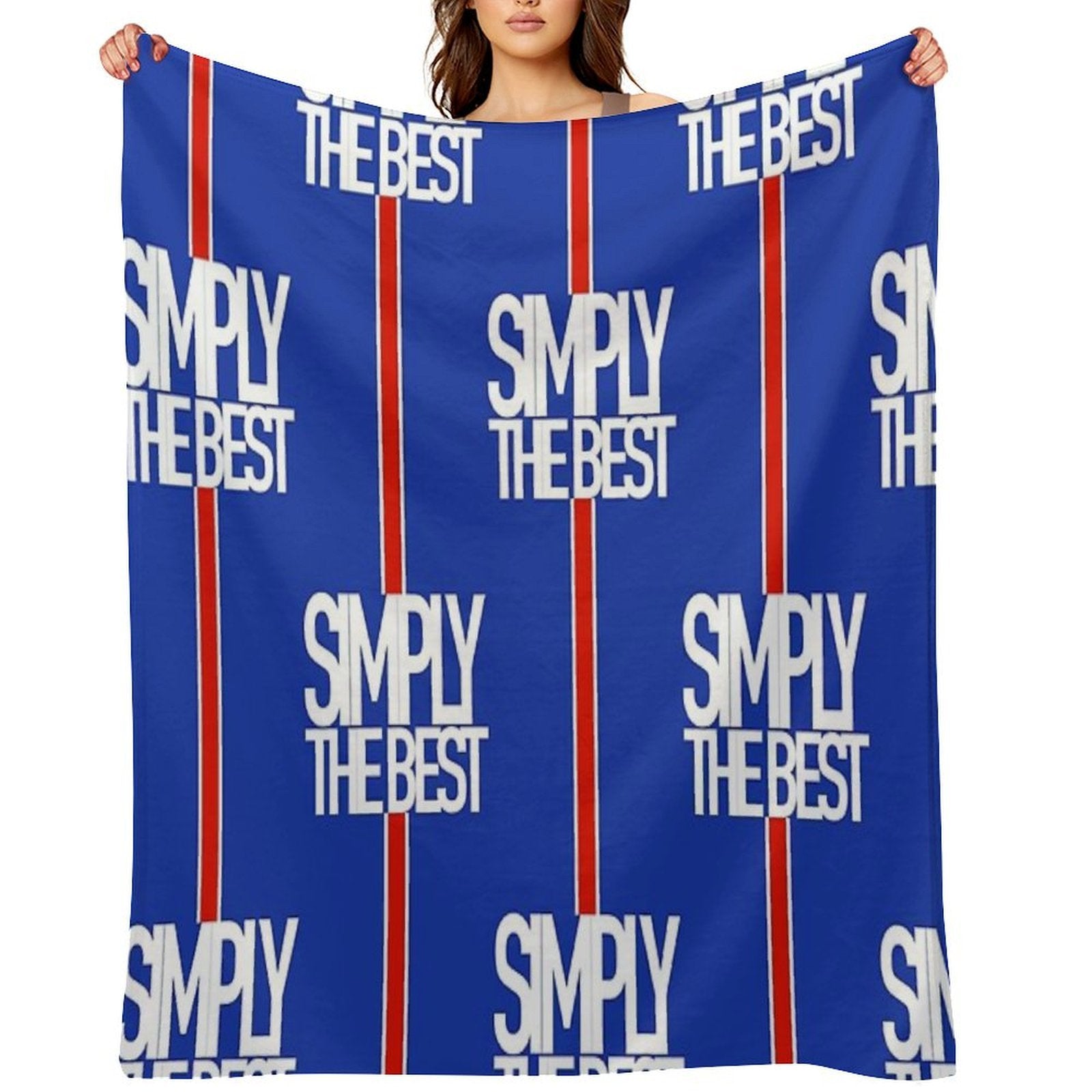 Rangers Fc Simply The Best Design Anti-pilling Throw Blanket