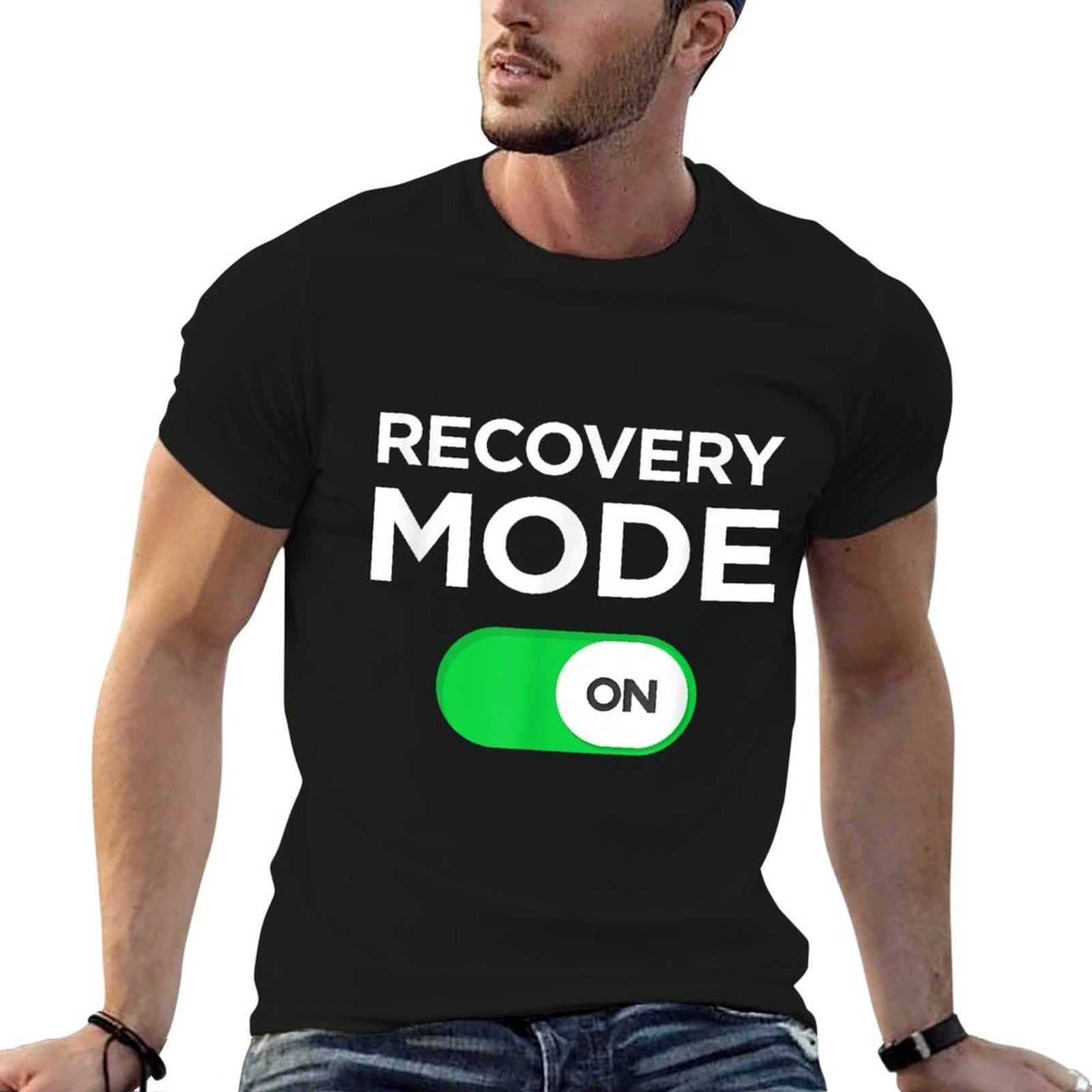 Recovery Mode On Get Well Soon Injury Illness Girl Men Kids Comfortable T-Shirt