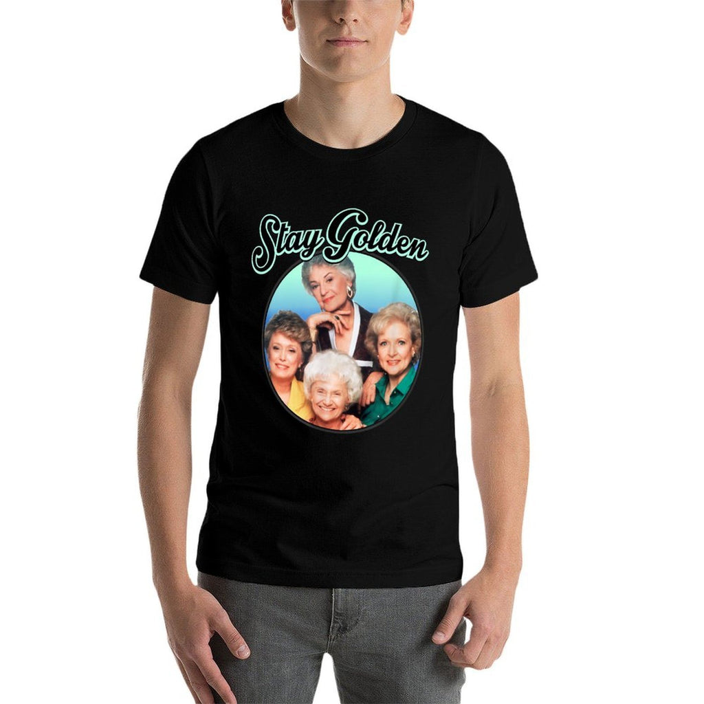 The Golden Girls - Stay Golden  Tagless Design T-Shirt