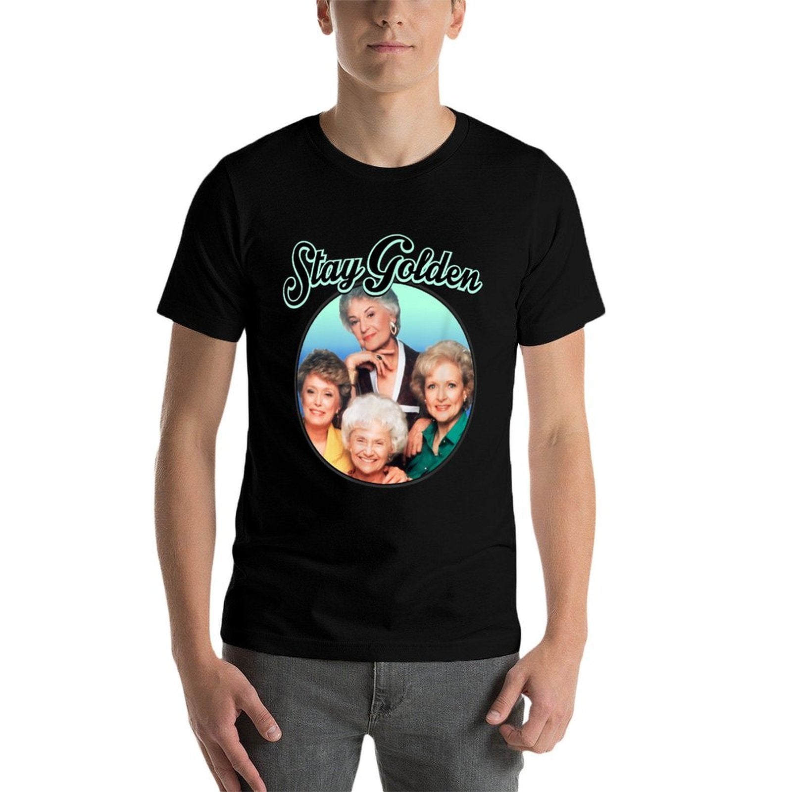 The Golden Girls - Stay Golden  Tagless Design T-Shirt