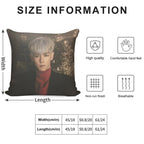 T.O.P Eyes Open Soft Skin-Friendly Throw Pillow