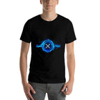 Ripple XRP New Logo Magic Crypto Currency Digital Coin  Ribbed Collar T-Shirt