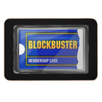 Blockbuster Laminated Membership Card Art  Eco-Friendly Bath Mat