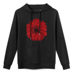 Really Like Gerbera Red Daisy Winter Flower All-Day Comfort Hoodie