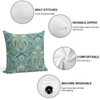 Paisley Elegance Soft Home Decor Throw Pillow