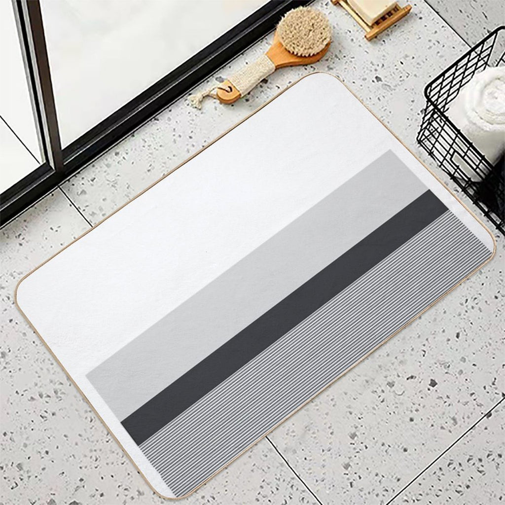 Line Art Neutral 05  Multi-Purpose Bath Mat