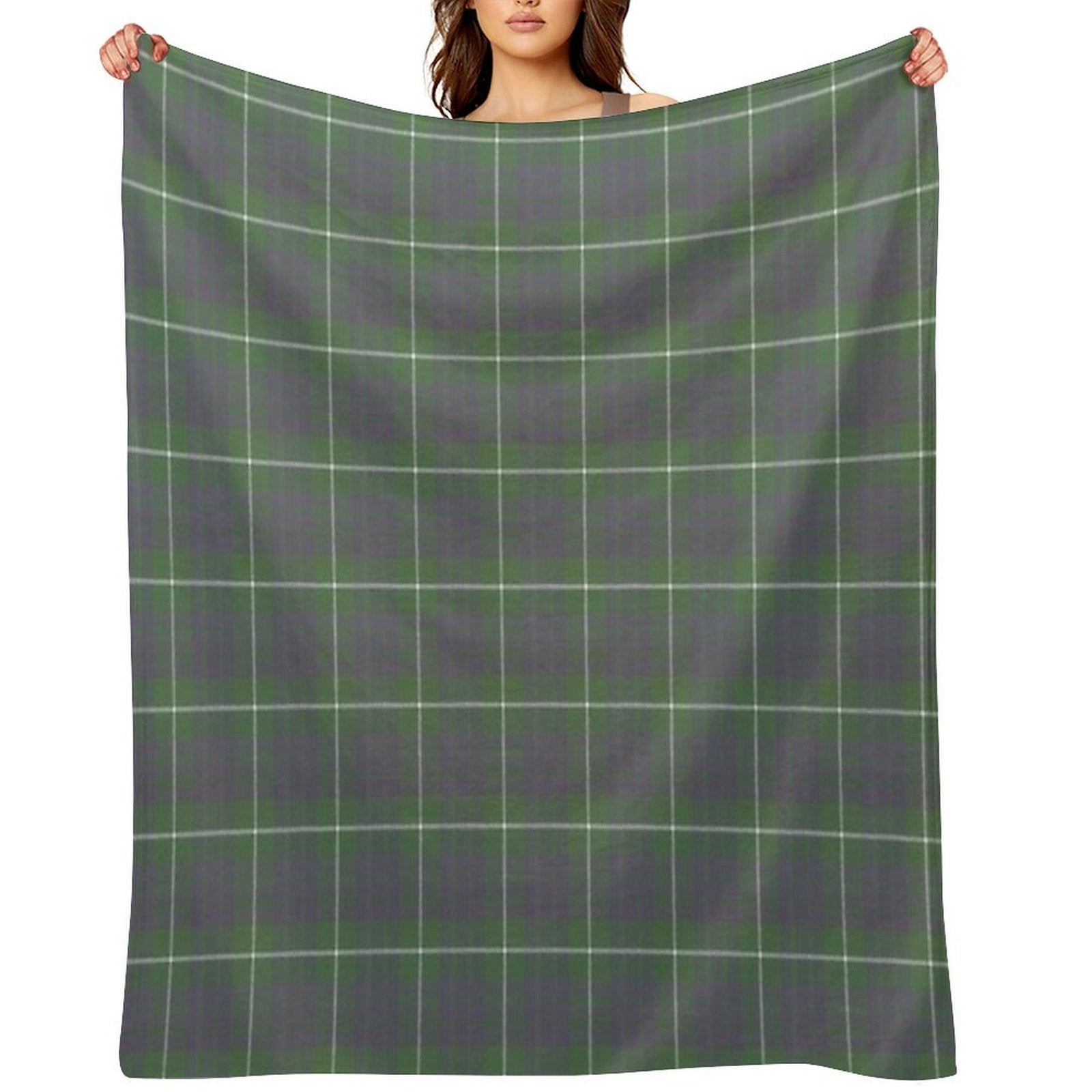 Hamilton Hunting Modern Clan Scottish Tartan Easy Care Throw Blanket