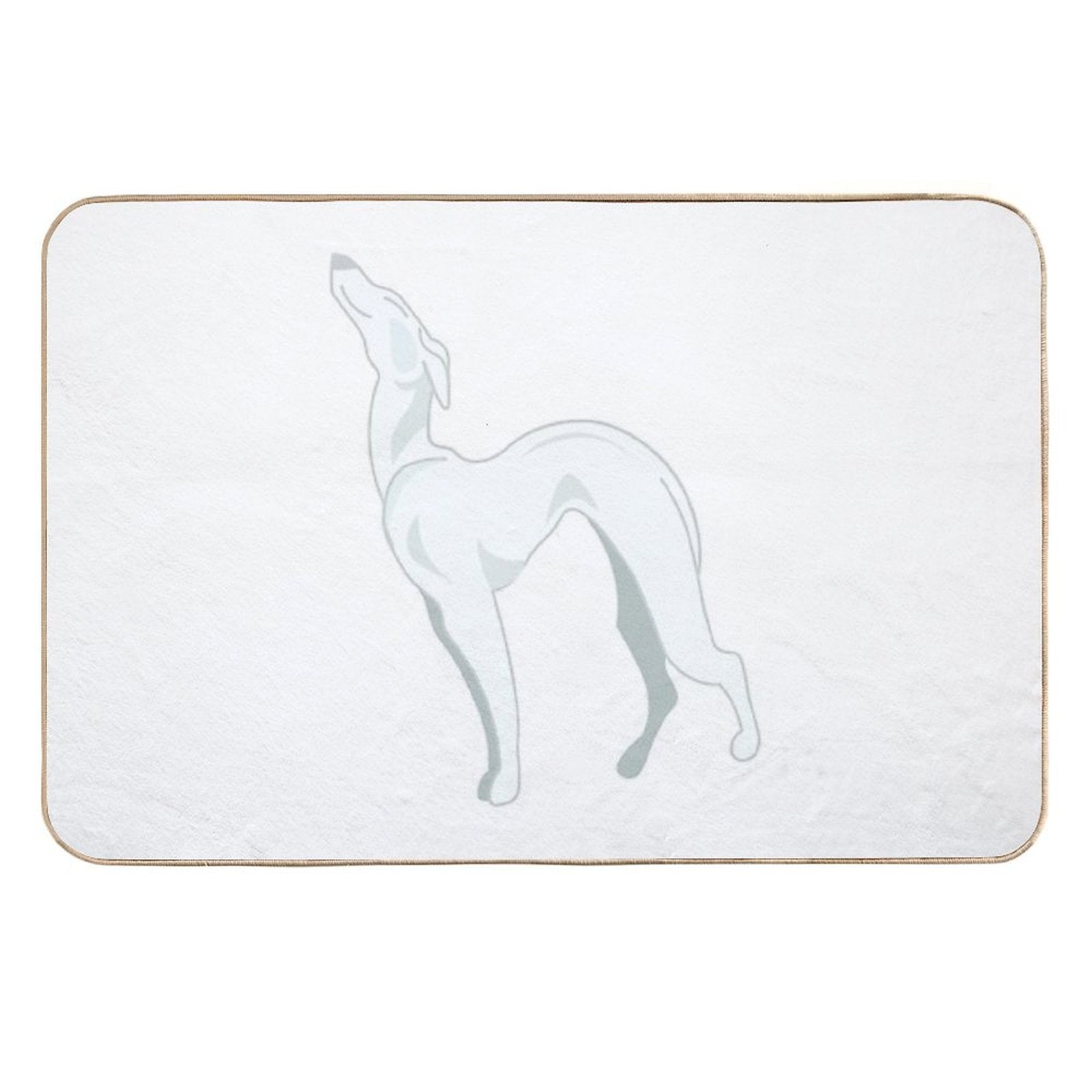 Pat The Dog  Easy To Clean Bath Mat