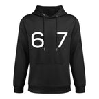 Fun Six Seven 6 7 Meme Design Versatile Streetwear Hoodie