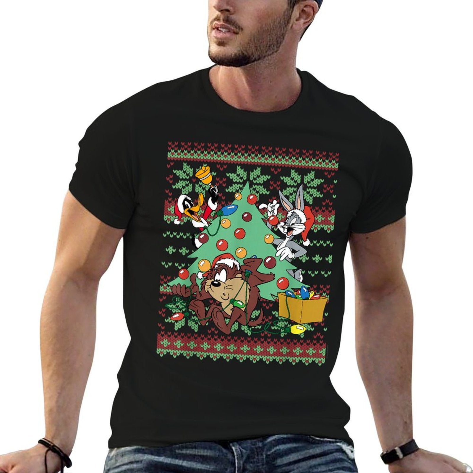 Looney Tunes Christmas  Quick-drying T-Shirt