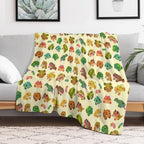 Horned Frog - Bright Versatility Throw Blanket