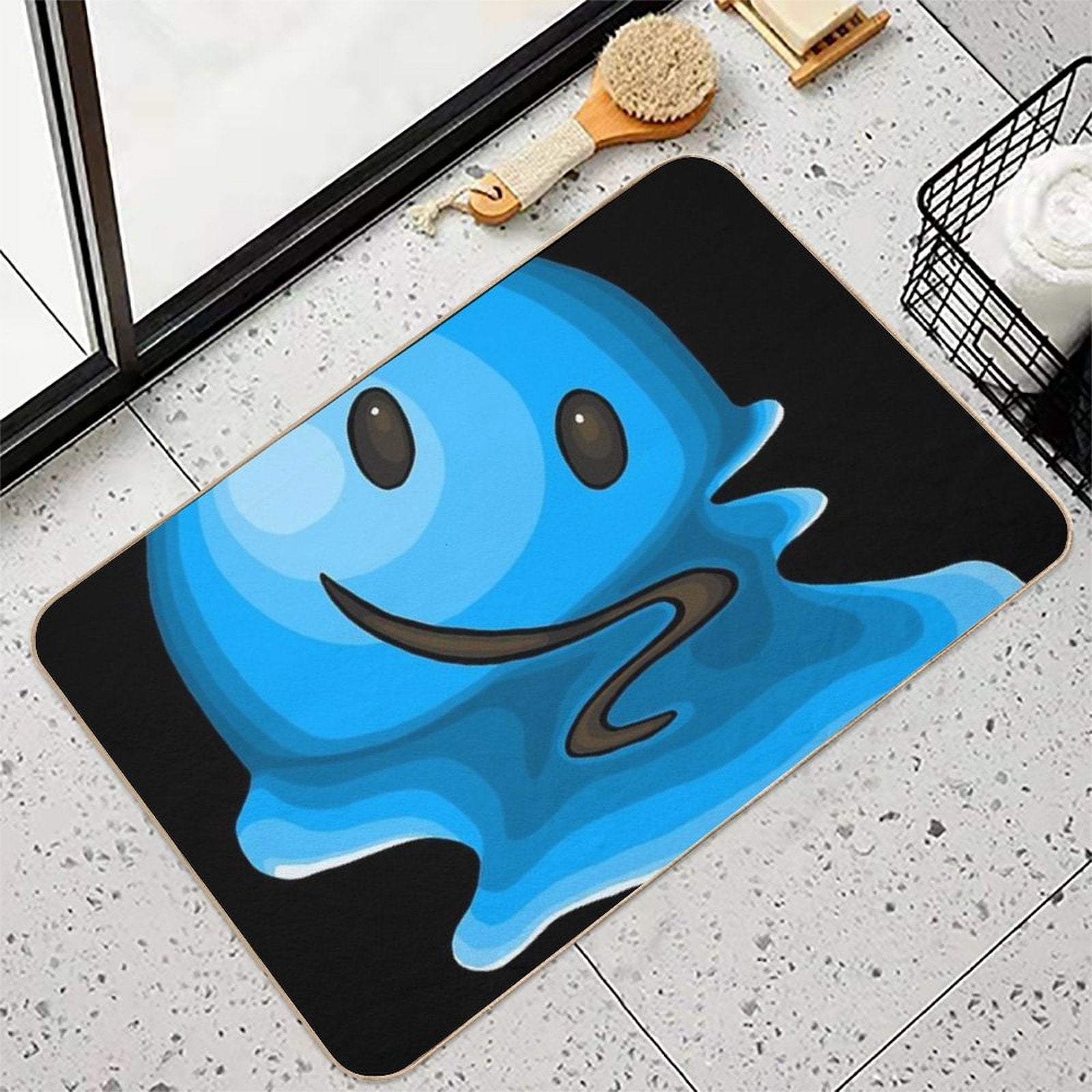 Melting  Fade-Resistant Bath Mat