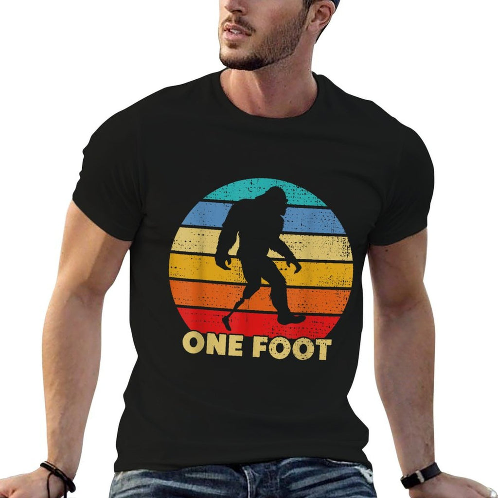 One Foot Bigfoot Prosthetics Amputated Disability  Relaxed-fit T-Shirt
