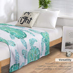 Turtle Pattern Easy Care Throw Blanket