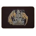 Skeleton Dragon  Absorbent Bath Mat