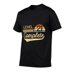 Level 21 Complete Vintage 21st Wedding Anniversary  Summer-ready Fabric T-Shirt