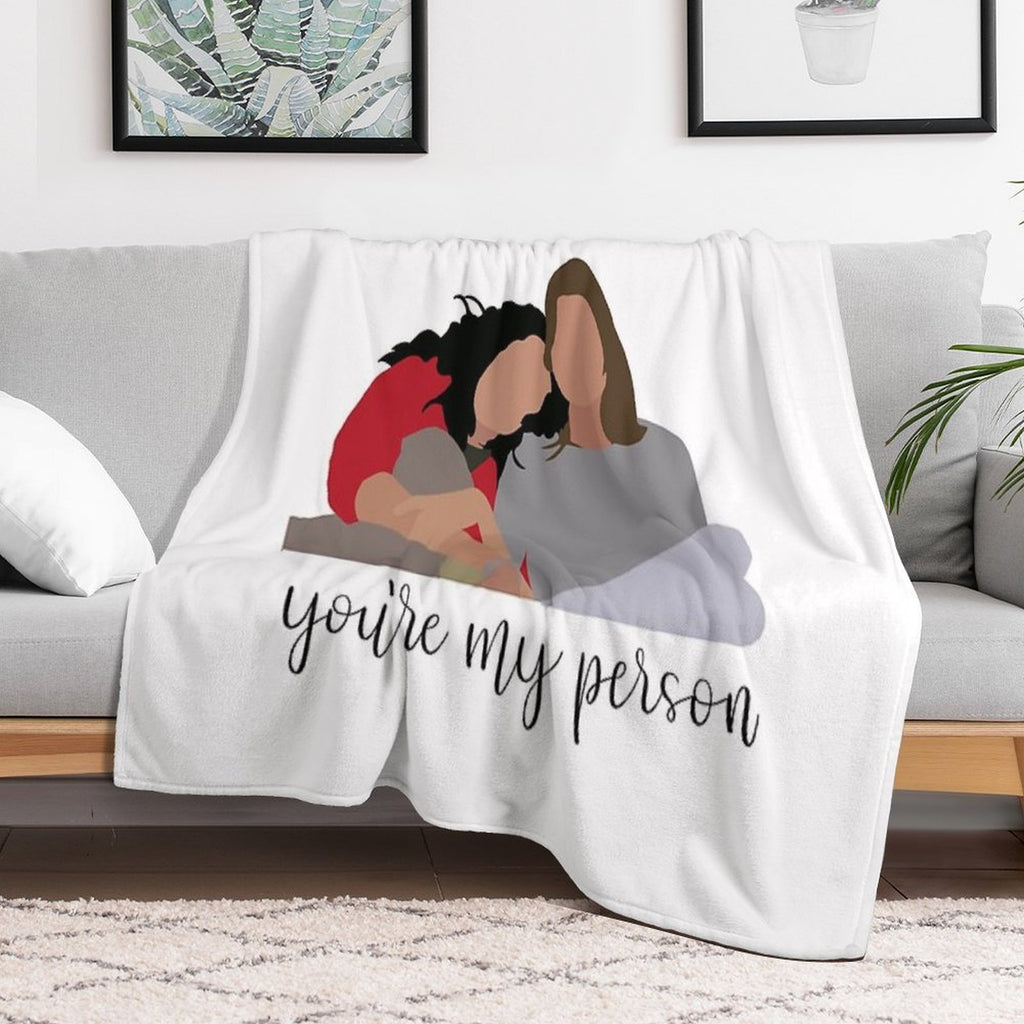 You're My Person Lightweight Throw Blanket