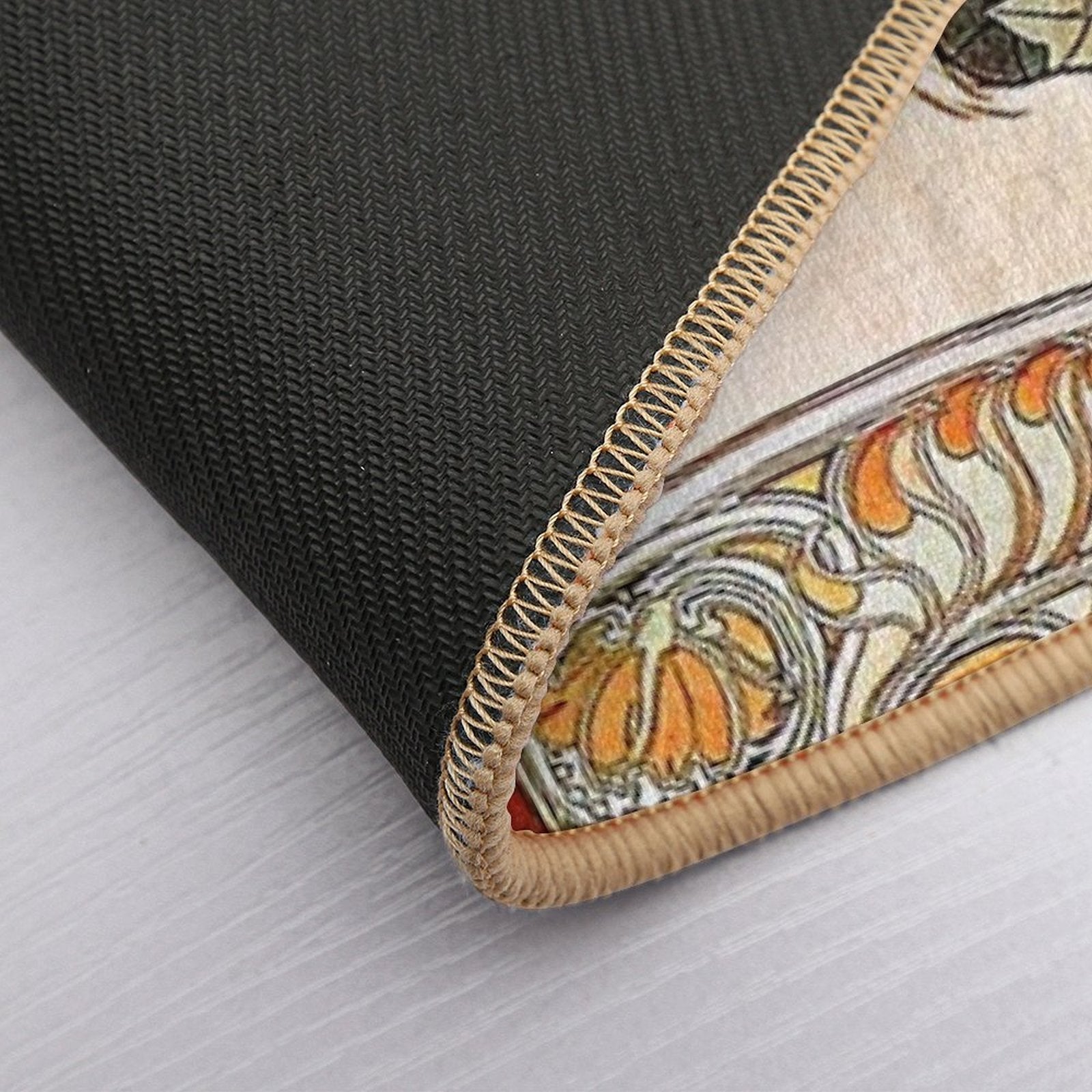 Alphonse Mucha - Ivy, 1901  Eco-Friendly Bath Mat