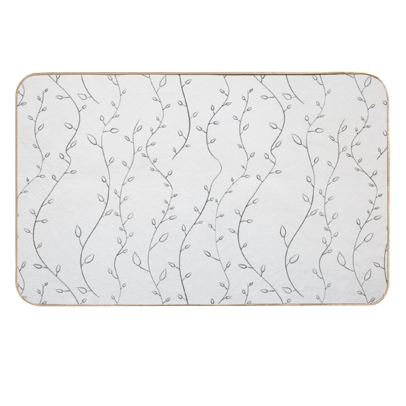 Growing Leaves  Slip-Resistant Bath Mat