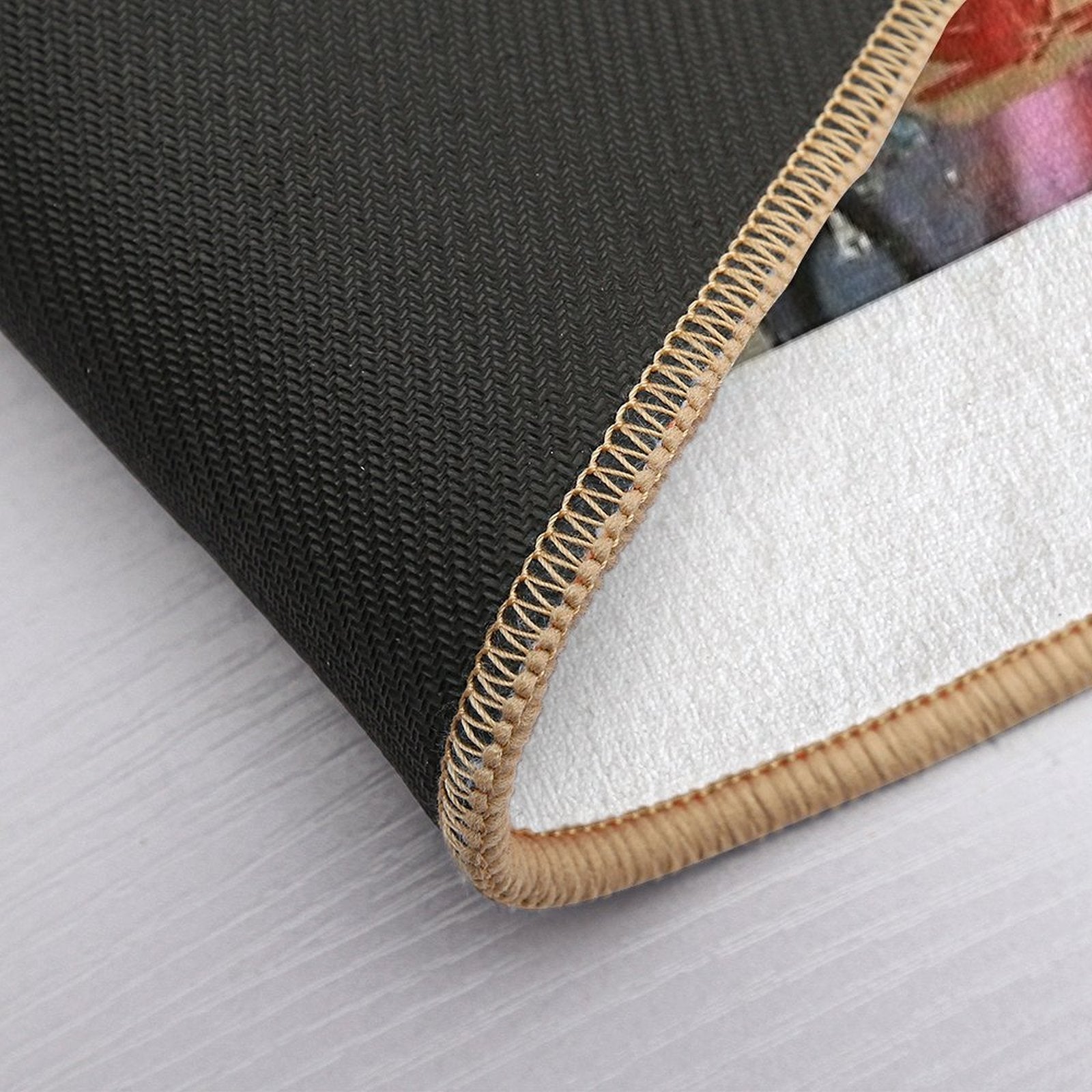 Your Mind Is Heavy with Ideas  Repositionable Bath Mat