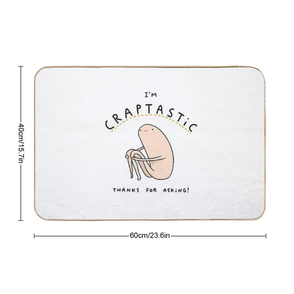 Honest Blob - Craptastic  Toxin-Free Bath Mat