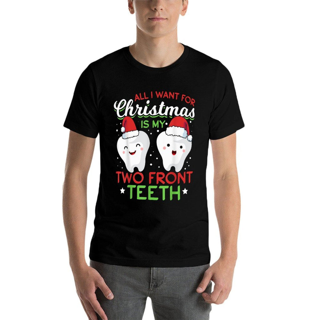 My Two Frontth Christmas  Slim-fit Cut T-Shirt