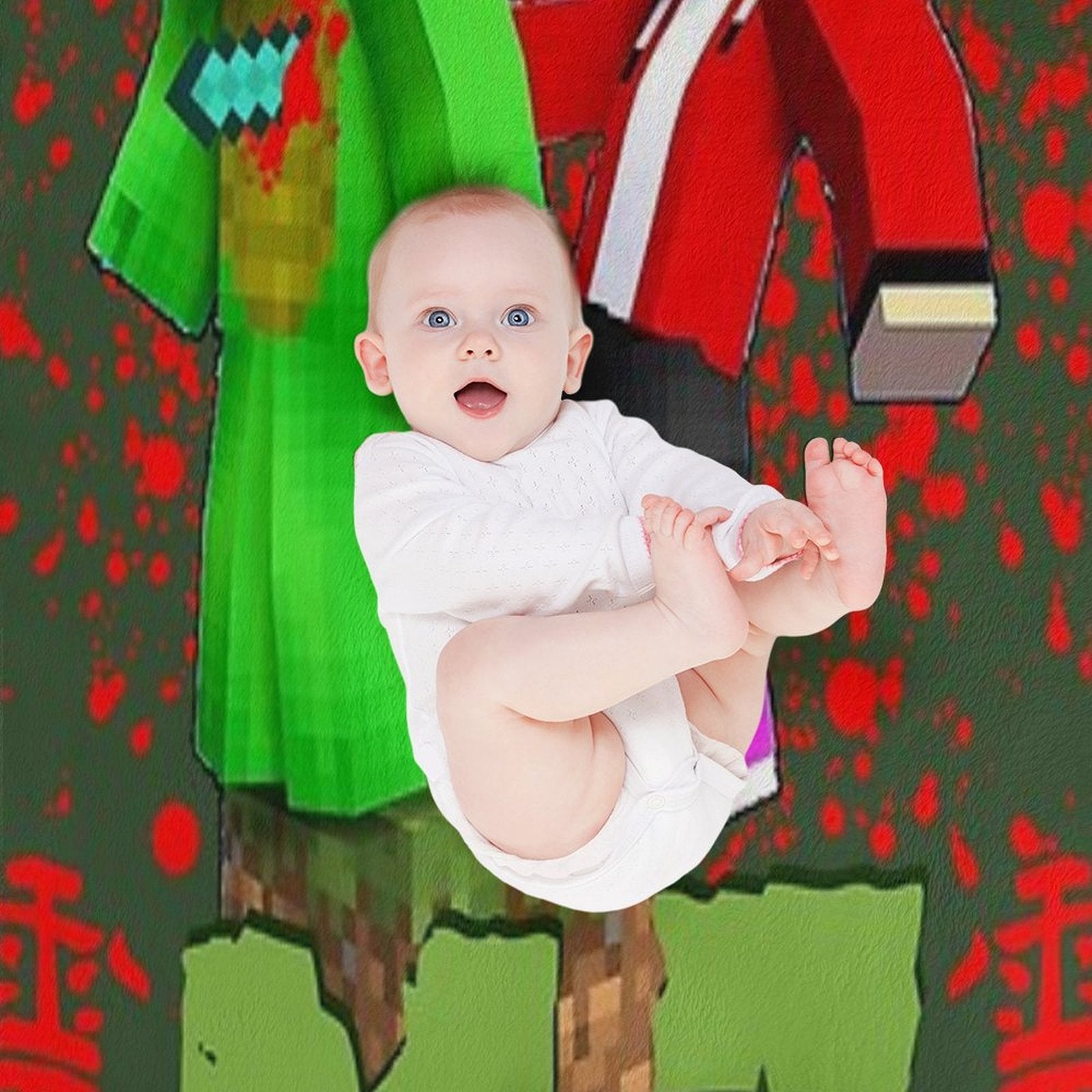 JJ's Maizen And Mikey Machine-washable Throw Blanket